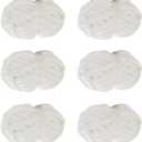 White Chunky Chenille Yarn, 6 PCS Chunky Chenille Yarn for Hand Knitting, Bulky Thick Chunky Plush Yarn for DIY, Extra Bulky Chunky Yarn for Hand Knitting Blankets (30 Yards, 8.8 Ounces Each)