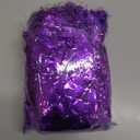 33FT Purple Tinsel Christmas Garland Metallic Twist Shiny Garland for Christmas Tree Decorations, Xmas Holiday Hanging Garland for Home Indoor Outdoor Party Supplies Holiday Decor