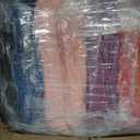 Kinlop 80 Packs Throw Blanket Bulk 60 x 50 Inch Fleece Throw Soft Blankets Warm Cozy Lightweight Plush Blanket for Bed Couch Sofa Pet Office Wedding Gifts Travel Camping (Vibrant Color)