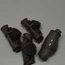 haakaa Breastmilk Storage Bags Silicone Milk Storage Bags for Breastfeeding Reusable & Leakproof, 9oz/260ml, 10 PK (Gray)