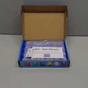 LANKER 24 Pack LED Tea Lights Candles, Flickering Blue Flameless Tealights, Long Lasting Battery Operated Fake Candles, Decoration for Halloween and Christmas (Blue - 24pcs)