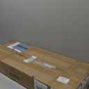 Suzile 2 Pcs 24 Inch Tall Folding Chair Portable Plastic Stool Chair Heavy Duty Foldable Bar Stools with Handle for Adults Kitchen Counter Room Home Camping Indoor Outdoor, 300lbs Capacity (Black)