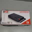 QFX RETRO-39 Portable Shoebox Cassette Tape Recorder  USB to Cassette Recording, Built-in Microphone, 3.5" Bluetooth Speaker, FM Radio, MP3 Playback, Line-in/Out, AC/Battery Powered