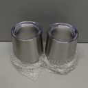 Stainless Steel Wine Glasses with Lid - 12 oz Double Wall Insulated Outdoor Wine Tumblers - 100% Unbreakable & Stemless Glass - Wine Tumbler Set for Outdoor : Wine, Coffee & Camping (2)