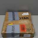 TUTOTAK Tall Round Side Table, Small End Table, Drink Table, Pedestal Side Table, living room, Pink 