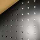 WALMANN Metal Pegboard Panels for Wall Tools Storage Pegboard for Garage, Workbench, Modular Peg Board Tool Organizer Board (Black 12"*24", Pack of 4)