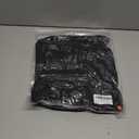 HYPERFIRE Women's Off The Shoulder Long Sleeve Short Dress A Line Pleated Mini Party Dresses (Black, S)