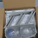 Yieach Larger Vertical Baby Bottle Drying Rack - BPA Free - Space Saving Feeding Bottles Drying Rack Holder for Countertop,Baby Bottle Holder Storage Station for Pacifiers,Pump Accessories Stand,Grey (Gray)