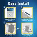 Filtrete 24x24x1 AC Furnace Air Filter, MERV 11, MPR 1000, Micro Allergen Defense, 3-Month Pleated 1-Inch Electrostatic Air Cleaning Filter, 4 Pack (Actual Size 4-Pack 23.69x23.69x0.81 in)