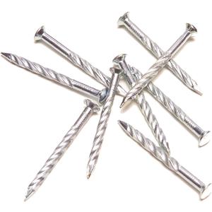 M-D Building Products 95638 1-1/4 in. Silver Floor Metal Screw Nails (1Lb) (10 Packs)