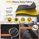 Indoor BBQ Grill Cover Air Fryer Waterproof and Dustproof Cover for Ninja AG301 Foodi 5-in-1 Indoor Electric Grill/FG551 Indoor Grill/IG651 Indoor Grill/Griddle Combo, lasesasiesAG301-01