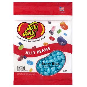 Jelly Belly Berry Blue Jelly Beans - 1 Pound (16 Ounces) Resealable Bag
