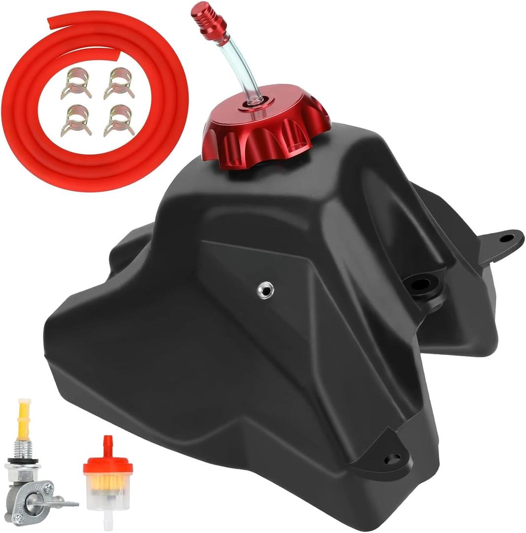 SOFO Upgraded Dirt Bike Gas Fuel Tank for CRF50 XR50 SSR125 50cc 70cc 110cc 125cc engine for Baja 49 TaoTao Pitster Pro SDG 107 Roketa Kazuma Yamoto Sunl Eagle Motorcycle Parts
