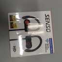 SENSO Bluetooth Headphones, Best Wireless Sports Earbuds w/Mic IPX7 Waterproof HD Stereo Sweatproof Earphones for Gym Running Workout Noise Cancelling Earphones Earbuds Noise Cancelling Headsets