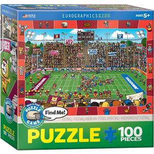 EuroGraphics Football Spot & Find Puzzle (100-Piece)