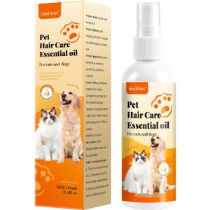 3 x Dog Detangler Spray - Detangling Plus Shine Mist for Dogs | Best Detangling Spray for All Dogs & Puppies for Shiny Coats and Dematting | 3.5 Oz Bottle