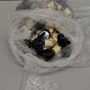 50 Pcs Hanging Car Air Freshener Black Car Diffuser Bottles Empty Glass Perfume Bottles Air Freshener Diffuser Bottle Pendant for Essential Oils Fragrance Aromatherapy Bottle Ornament (Round)