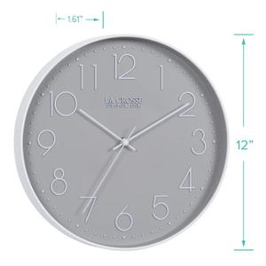 La Crosse Technology Paxton Analog Wall Clock