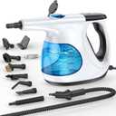 3s Instant Heat-up Handheld Steam Cleaner for Home, High-pressure Portable Steam Cleaner with 3-Level Control & Self-clean & Safety Lock for Furniture Couch Grout Kitchenware Cleaning