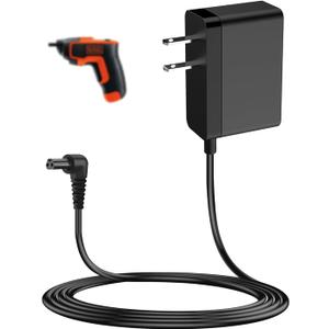 Drill Charger for Black and Decker LI2000(Type 1) LI3100 BDCS20C BDCS40G GSL35 Cordless Screwdriver Replacement Black Decker 9V Charger Cord for 90593303 90593303-01