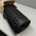 【10mm Extra Thick】36"x60" Heavy Duty Non-Slip Outdoor Rubber Door Mat with Drainage Holes, Large Rubber Mats for Bar, Garage, Kitchen, Waterproof Black Shop Matt, Fast Drying Restaurant Floor Mat, 3' x 5' (Rectangular)