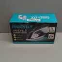 Steamer for Clothes, 1600W 2-in-1 Steamer & Iron with Large Ceramic Plate, Powerful Turbo Steam, Smart Temperature Control, Auto-Off, Wrinkle Remover for All Fabrics (white)