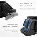 3D Massage Chair, Full Body Massage Chair, Zero Gravity Recliner w/Dynamic Leg Kneading System, 53.14" SL Track, Sleek Appearance, 12 Auto Modes, Wireless Charging, Bluetooth Speaker, TFT Screen, 3 ft 10.9 in x 5 ft 8 in x 2 ft 6 in