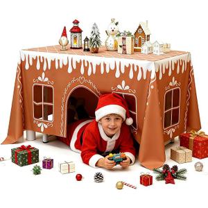 Gingerbread house Table Cover for Holidays