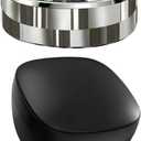 Smart Health Ring with Heart Rate & Oxygen Monitoring, Sleep Tracking, 7-Day Battery, Waterproof Stainless Steel, 0.74 in Diameter