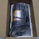 3" Mini Bench Grinder Polisher with 31" Long Flexible Shaft and Accessories, Variable Speed Dial 0-10000 RPM, 110V 150W Single Phase Motor