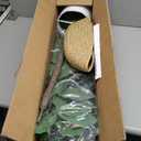 Artificial Fiddle Leaf Fig Tree 6FT - Large Fake Tree with White Planter&Basket, Tall Faux Ficus Lyrata Tree Floor Plants for Indoor Home Decor Office Living Room Housewarming Gift, 1Pack