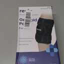 REVIX Ice Wrap for Knee Discomfort, Reusable Knee Ice Pack Wrap with Cold Compress Therapy for Muscle Ache, Promotes Post-Workout Recovery, Soft Plush Lining, Black