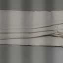 Front Door Curtain for Glass Window 40 Inch Length,Small Pre French Pinch Pleated Linen Sheer Short Curtains for Bedroom, 30x40 Long (Natural)