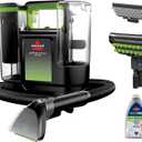 BISSELL Little Green Max Pet Portable Carpet and Upholstery Deep Cleaner, Car/Auto Detailer, with Self-Cleaning Tough Stain Tool and Pet Hair Removal Tool (3860)
