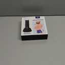 Body Hair Trimmer for Men - Ball Trimmer, Ceramic Blade, Waterproof Electric Groin Hair Trimmer with Standing Recharge Dock & Travel Pouch, Male Hygiene Razor