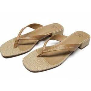 Beige Women's Sandals, 8.5 Size