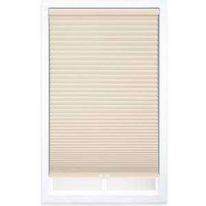 DEZ FURNISHINGS Cordless 1.5" Blackout Cellular Shade, Tan, 21" W x 36" H