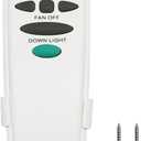UC7078T Ceiling Fan Remote Control Replacement for Hampton Bay UC7078T, with Up and Down Light