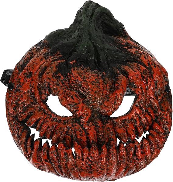 ARTIBETTER Halloween Pumpkin Mask Lightweight Pu Material for Cosplay Masquerade Party and Themed Event Dress-up Accessory 2 Pack