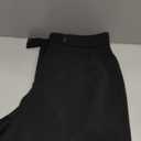 Feiersi Womens Casual Elastic Waist Wide Leg Suit Tailored Shorts Summer Dressy Work Shorts with Pockets. Size L