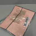 ZUKEPU Birthday Gift Bag, Personalized Initial Pink Gift Bags for Women & Girls, Medium Valentines Gift Paper Bags with Card and Tissue Paper, Stands up perfectly for Weddings, Party & All Holidays (Pink, A-Medium)