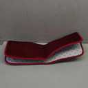 Smiry Memory Foam Bath Mat 24x16, Extra Soft and Absorbent Bathroom Mats, Non Slip Washable Carpet for Floor, Shower and Tub, Burgundy