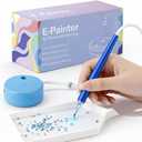 Electric Diamond Painting Pen Vacuum Drill Tool Kit, Diamond Art Pens No Wax Needed with Accessories, Storage Case, Dot Painter Vacuum Pen for Diamond Painting Art Electric Pen for Adults (Blue)