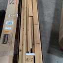 Backyard Discovery Callahan 8' x 5' Cedar Wood Outdoor Patio Pergola Swing Bench with Trellis, Two-Person Seating, Chains, Water Resistance, 600 Lb Weight Capacity for Porch, Patio, Deck, Garden