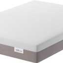 NapQueen 6 Inch Twin Memory Foam Mattress, Medium Feel, CertiPUR-US Certified, Bed in a Box, Breathable Soft Fabric Cover, White