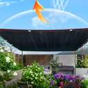 90% Shade Cloth for Garden, 10 x 20 FT 2025 New Update Sun Shade Netting, Design with Reinforcement Strips and Tie Rope, Tear Resistant Shade Cloth for Plants, Pool Cover, Patio