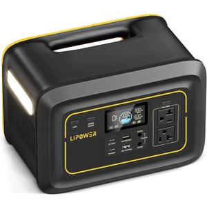 300W Portable Power Station, 296Wh Battery Pack for CPAP Camping Backup