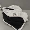 BGment White Blackout Curtains for Living Room - Black Out Curtains 84 Inches Long Thermal Insulated Light Blocking Grommet Drapes for Nursery, 52 Inch Wide Each