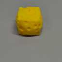 Cheese Squishy Stress Relief Original Sensory Food Squishy Stress Relief Fidget Toy Stress Balls for Adults (Yellow-1PC)