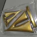 Modern Sculptures Home Decor, Gold Sailboat Decor Ornament, Boat Decorations Statue Decor, Art Sculptures and Statues, Sailboat Gifts Home Office Bathroom Shelf Decor Nautical Decor (2 Pack)
